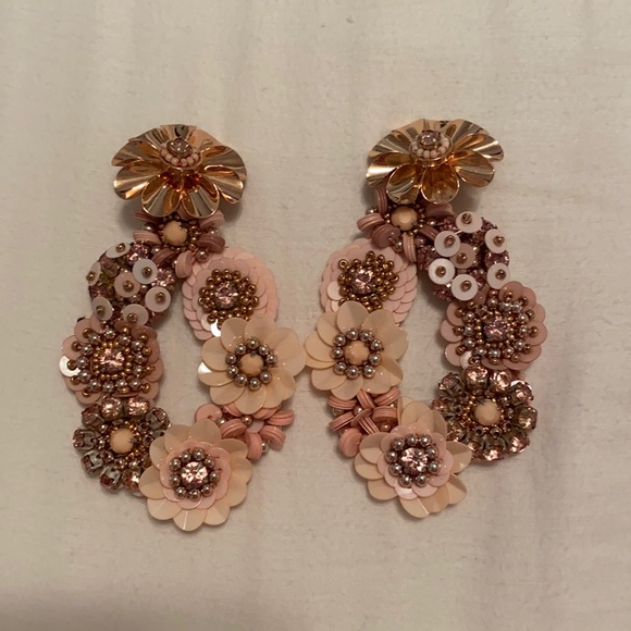NWOT Mignonne Gavigan Pink Elyse Earrings - Picture 2 of 3